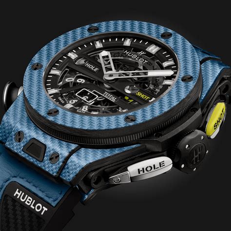 hublot unico golf blue